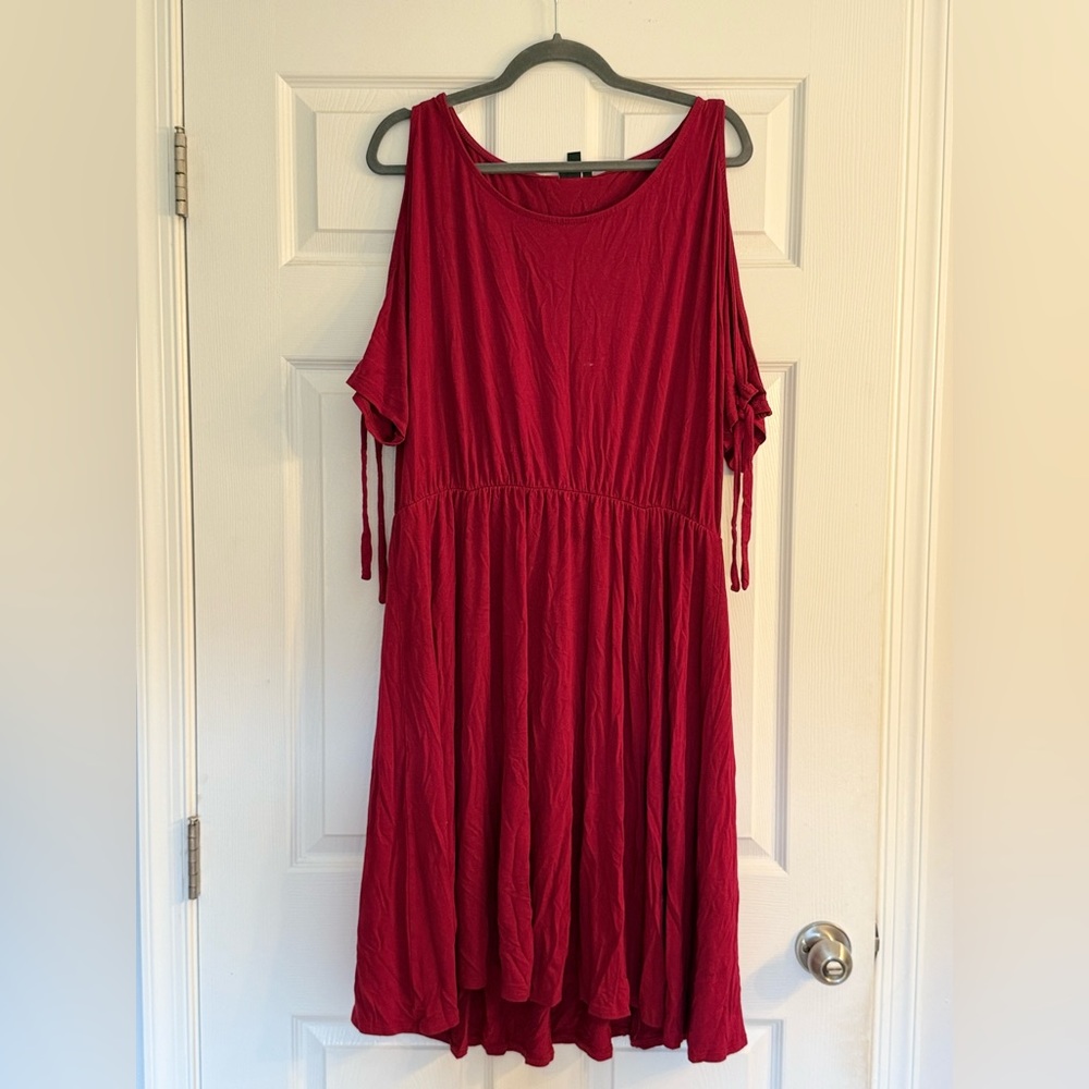 Torrid Red Midi Dress
